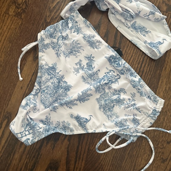 NWT Cider Blue and White bikini - Picture 7 of 11